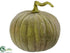 Silk Plants Direct Beaded Pumpkin - Green - Pack of 2