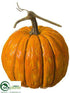 Silk Plants Direct Pumpkin - Orange - Pack of 4