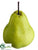 Pear - Green - Pack of 6