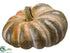 Silk Plants Direct Pumpkin - Green Orange - Pack of 2