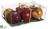 Silk Plants Direct Pomegranate - Assorted - Pack of 6