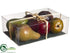 Silk Plants Direct Pear - Assorted - Pack of 6