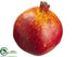 Silk Plants Direct Pomegranate - Red Orange - Pack of 12