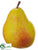 Silk Plants Direct Pear - Yellow Gold - Pack of 24