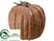 Pumpkin - Brown - Pack of 2