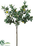 Silk Plants Direct Lemon Branch - Yellow - Pack of 2