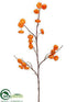 Silk Plants Direct Pumpkin Spray - Orange - Pack of 12
