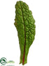 Silk Plants Direct Rhubarb Leaf Spray - Green Burgundy - Pack of 12