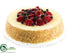 Silk Plants Direct Cheese Cake - Cream Red - Pack of 3