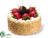 Cake - Cream Red - Pack of 6