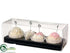 Silk Plants Direct Cake Place Card Holder - White - Pack of 8