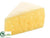 Cheese Wedge - Cream - Pack of 24