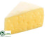 Silk Plants Direct Cheese Wedge - Cream - Pack of 24