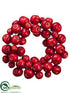 Silk Plants Direct Apple Wreath - Red - Pack of 2