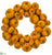 Pumpkin Wreath - Orange - Pack of 2