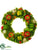 Vegetable Wreath - Mixed - Pack of 2