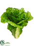 Silk Plants Direct Lettuce - Green - Pack of 12