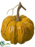 Silk Plants Direct Pumpkin - Orange Brown - Pack of 12