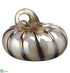 Silk Plants Direct Glass Pumpkin - Cream - Pack of 4