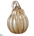 Silk Plants Direct Glass Pumpkin - Brown - Pack of 4