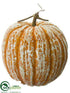 Silk Plants Direct Pumpkin - Orange - Pack of 2