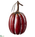 Silk Plants Direct Pumpkin - Burgundy - Pack of 6