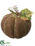 Silk Plants Direct Pumpkin - Brown - Pack of 6