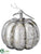 Pumpkin - Silver - Pack of 2