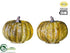 Silk Plants Direct Pumpkin - Brown Gray - Pack of 4