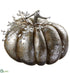 Silk Plants Direct Pumpkin - Silver - Pack of 2