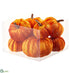 Silk Plants Direct Pumpkin Box - Orange - Pack of 4