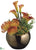 Lily, Protea, Agave - Orange Green - Pack of 1