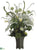 Protea, Echeveria, Fern - Green Cream - Pack of 1