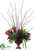Protea, Agave, Sedum - Burgundy Green - Pack of 1