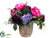 Peony, Rose, Hydrangea - Violet Fuchsia - Pack of 1