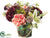 Hydrangea, Lily, Protea, Rose - Wine Cerise - Pack of 1