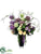 Rose, Allium, Lilac, Snowball - Purple Lavender - Pack of 1