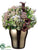 Calla Lily, Hydrangea, Queen Anne's Lace - Purple Lavender - Pack of 1