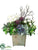 Hydrangea, Artichoke, Tulip - White Eggplant - Pack of 1