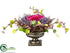 Silk Plants Direct Peony, Mini Berry, Lavender Bundle, Twig - Rubrum Lavender - Pack of 1