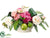 Hydrangea, Rose, Peony, Apple - Rose Pink - Pack of 1