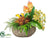 Phalaenopsis Orchid, Protea, Ginger, Calla Lily - Rust Green - Pack of 1