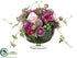 Silk Plants Direct Hydrangea, Ranunculus, Rose, Tea Leaf - Orchid Lavender - Pack of 1
