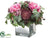 Protea, Rose, Hydrangea - Burgundy Lavender - Pack of 1