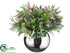 Silk Plants Direct Nigella, Protea Pod, Lamb's Ear - Purple Lavender - Pack of 1