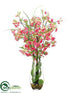 Silk Plants Direct Cherry Blossom - Beauty Cerise - Pack of 1