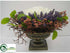 Silk Plants Direct Peony, Mini Berry, Lavender Bundle, Twig - White Lavender - Pack of 1