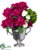Hydrangea, Peony, Ranunculus - Fuchsia Green - Pack of 1