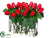 Rose Bud, Thorn Vine - Coral - Pack of 1