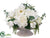 Peony, Rose, Berry - White Green - Pack of 1